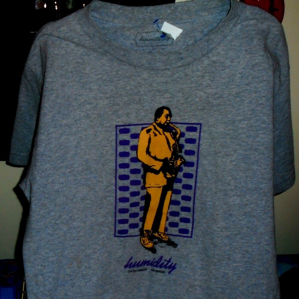 humidity JAZZ NEW official new orleans S women tee - john coltrane bird parker